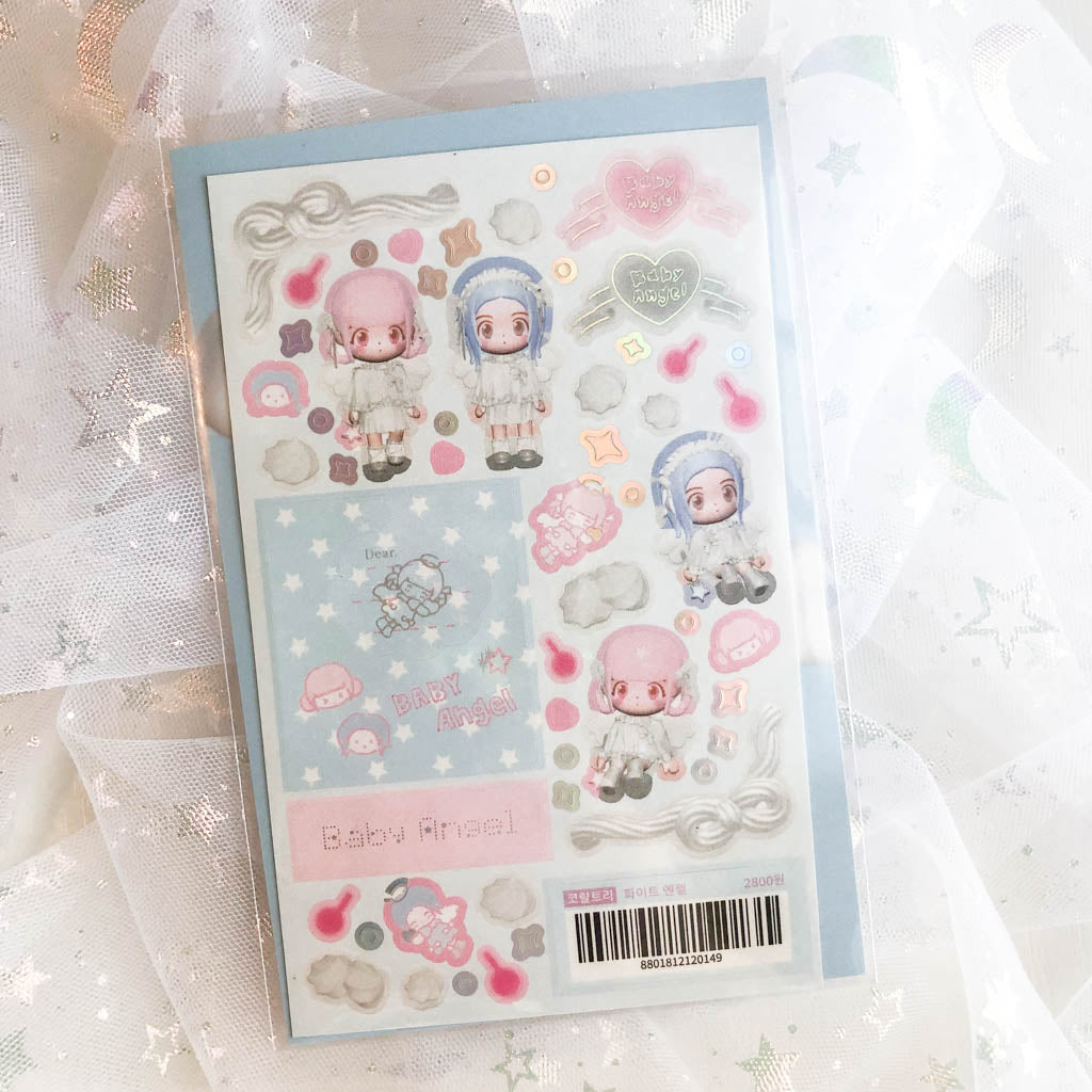 [coral_tree] angel stickers