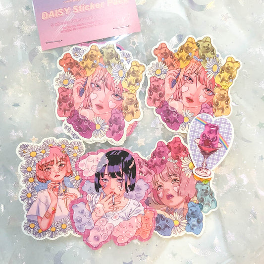 [pegacon_eyes] daisy sticker