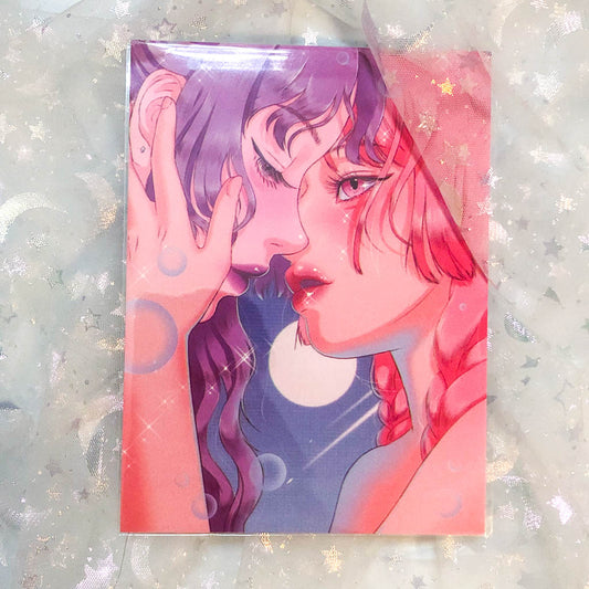 [pegacon_eyes] kiss postcard