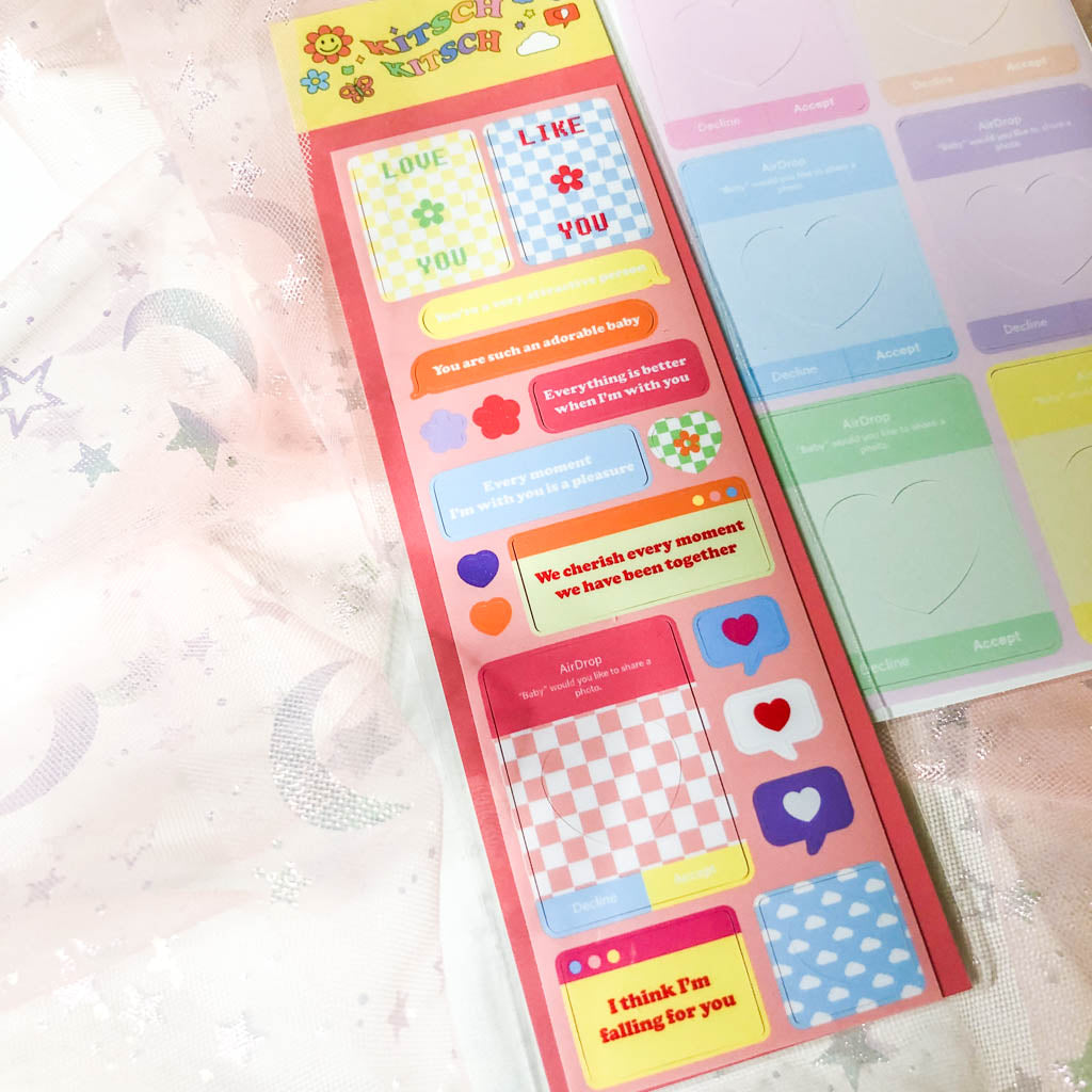 [color_palette] kitsch stickers