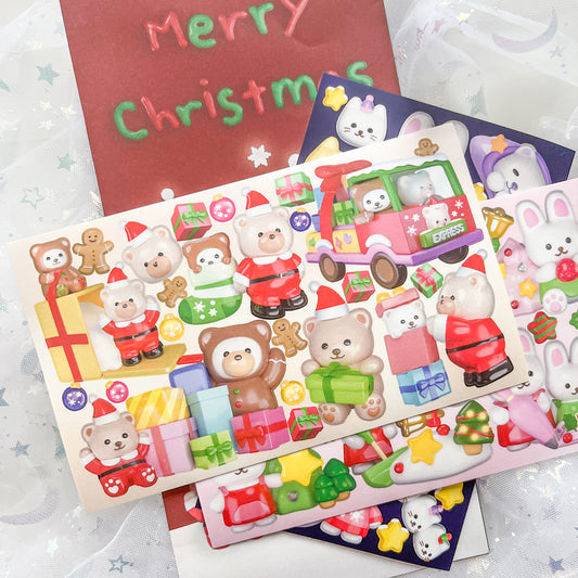 [moii_ttoi] big christmas stickers